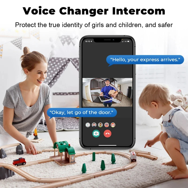 Smart Home WiFi Video Doorbell - огляд і ціна Home Security No Wifi Needed