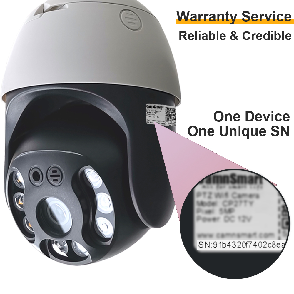 Camnsmart Tuya 5MP Alexa Wifi  - огляд і ціна Home Security Lidar