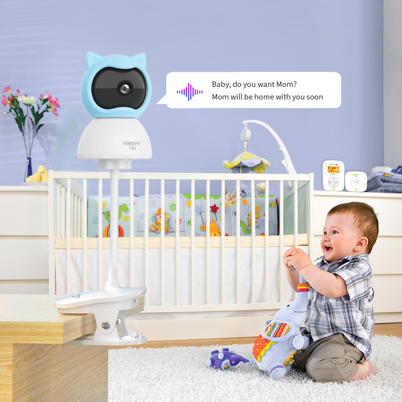4MP WiFi xiaovv indoor Baby Mo - огляд і ціна Home Security No Wifi Needed