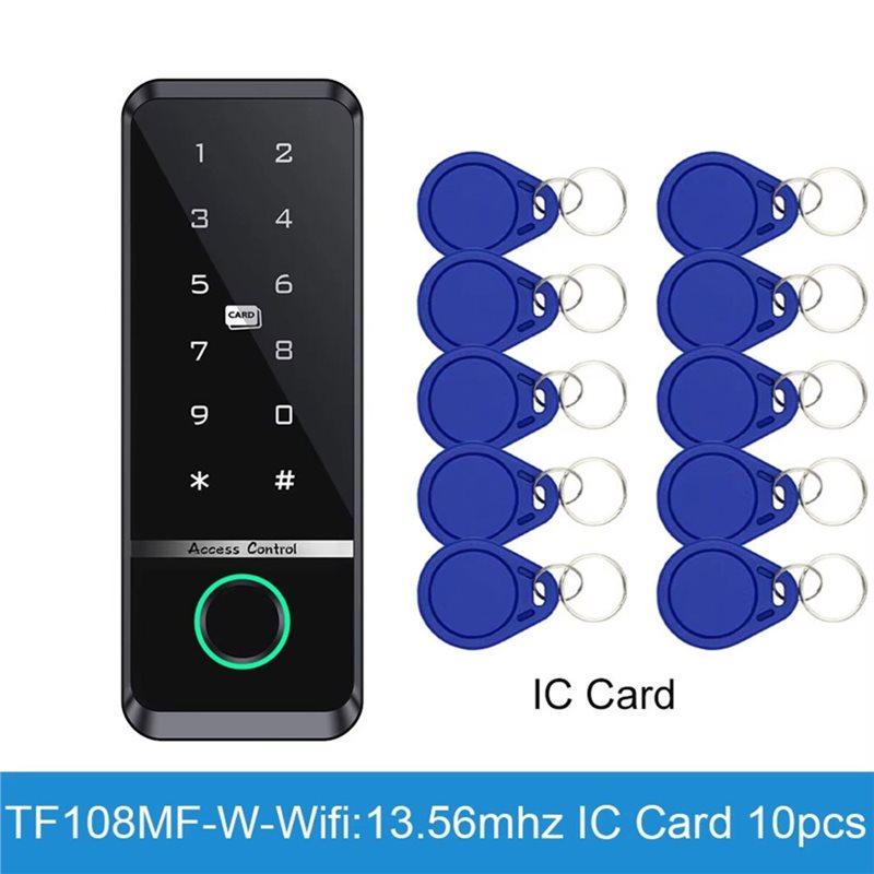 ABGH-Tuya Smart Door Lock Fing - огляд і ціна Home Security Lock System