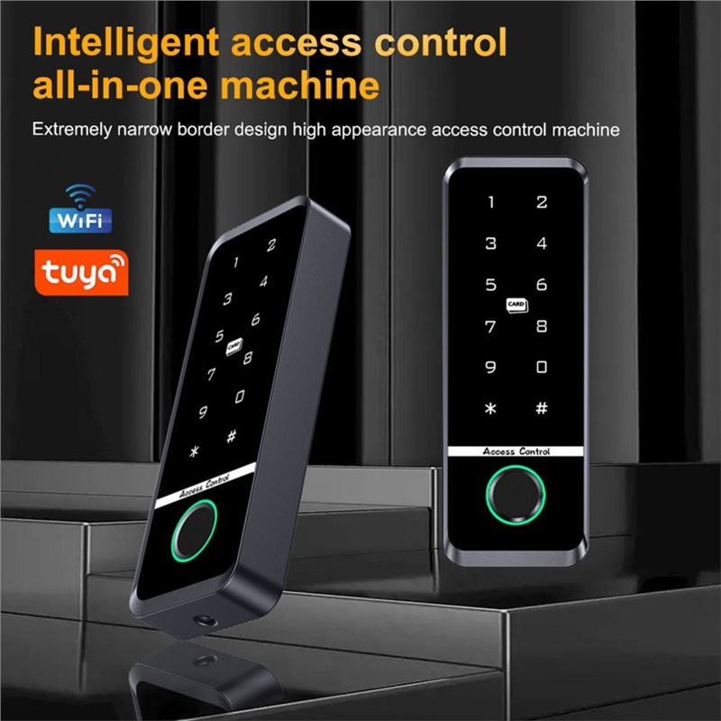 ABGH-Tuya Smart Door Lock Fing - огляд і ціна Home Security Lock System