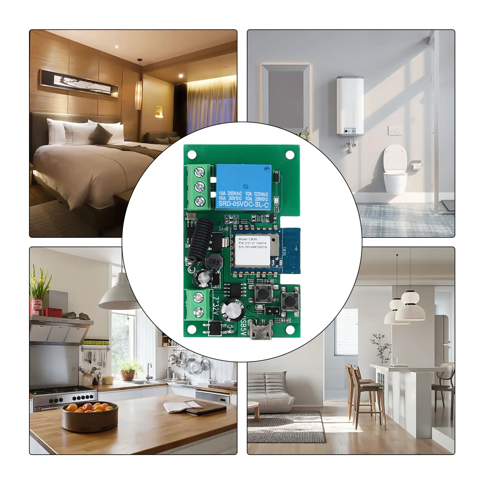 Wireless smart home switch wit - огляд і ціна Home Security Lock System