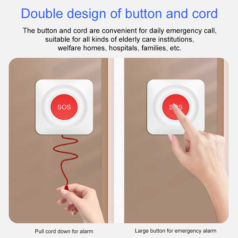 WIFI Zigbee Buttontons SOS Pus - огляд і ціна Home Security Guard