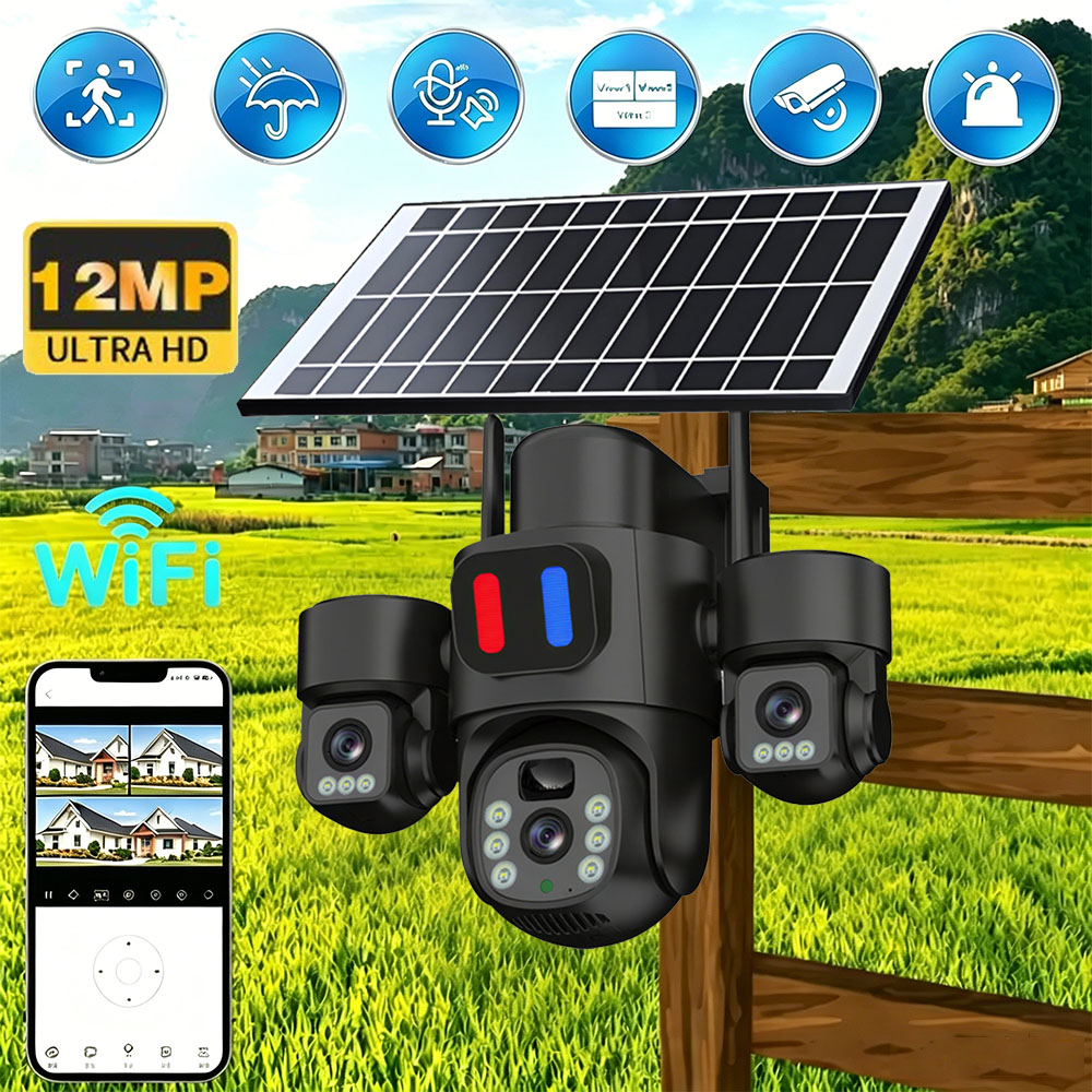 Solar WiFi PTZ Camera Outdoor  - огляд і ціна Alarm Siren Outdoor