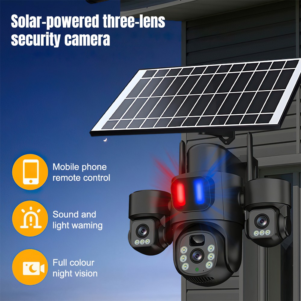 Solar WiFi PTZ Camera Outdoor  - огляд і ціна Alarm Siren Outdoor