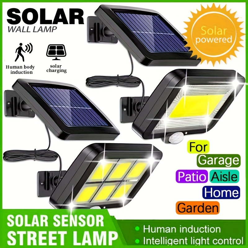 LED Solar Split Wall Lamp Outd - огляд і ціна Home Security Flood Lights