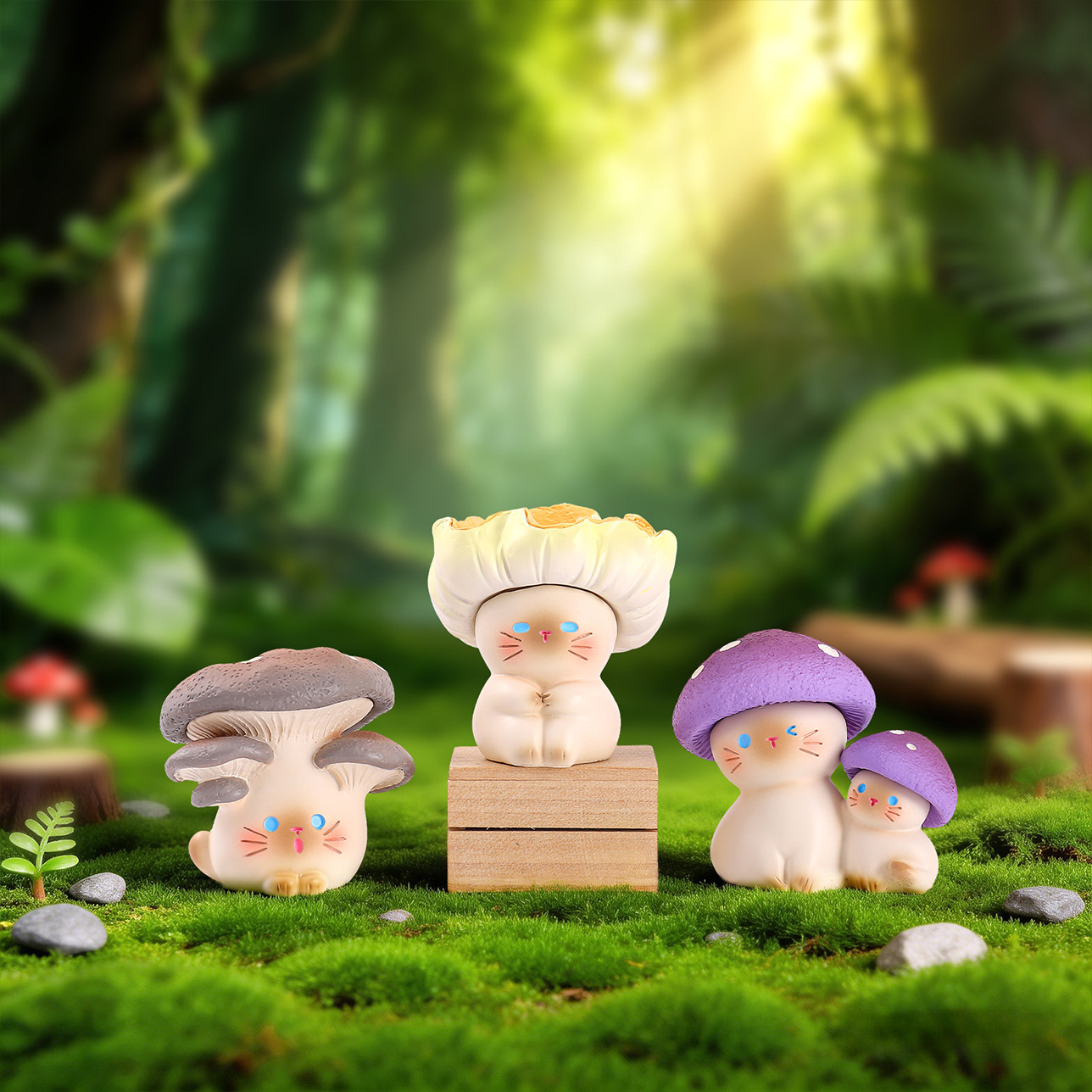 Mushroom Meow Blind Box Cute C - огляд і ціна Home Security Box
