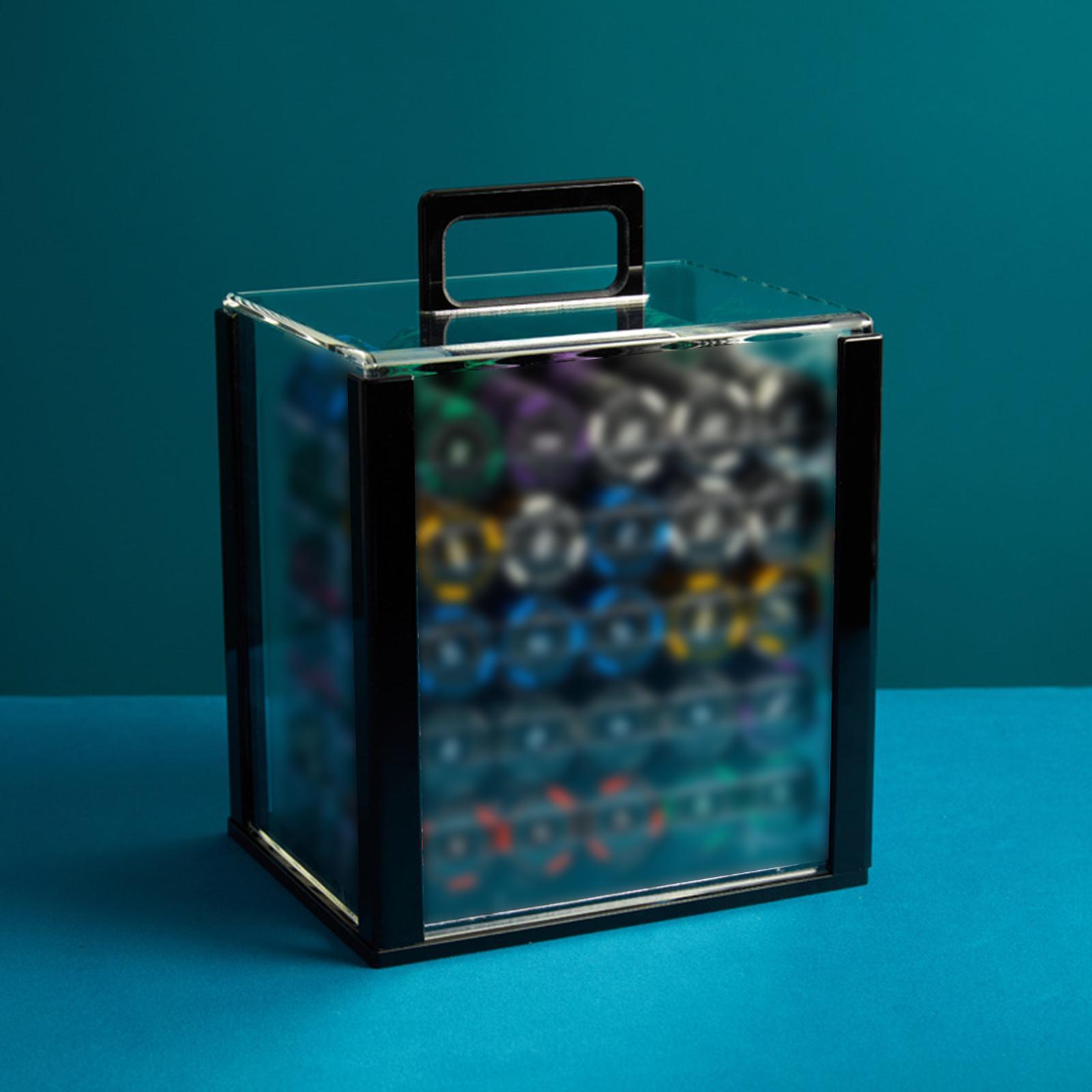 Clear Poker Chip Storage Displ - огляд і ціна Home Security Game
