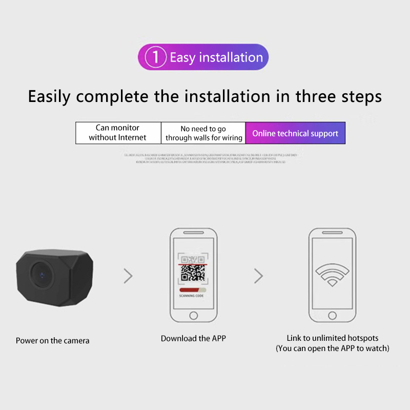 4K HD WiFi Security Camera for - огляд і ціна Home Security No Wifi Needed