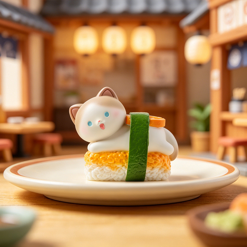 Sushi Cat Blind Box Cartoon Fi - огляд і ціна Home Security Box
