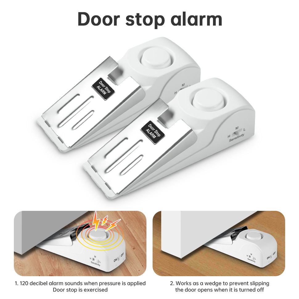 FUERS Wireless Door Stop Alarm - огляд і ціна Home Security Lock System