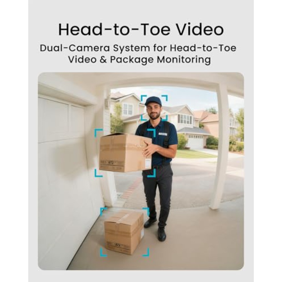 Wireless doorbell camera for h - огляд і ціна Home Security Cameras No Subscription