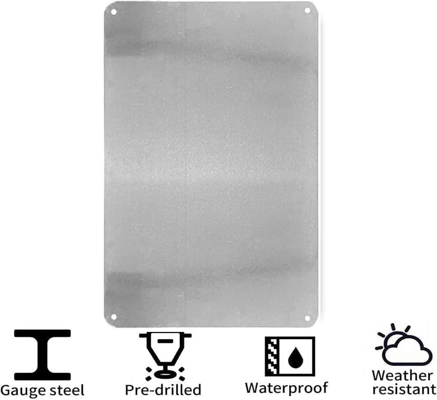 Security Camera Metal Tin Sign - огляд і ціна Home Security Bars