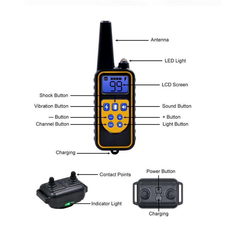 Electric Dog Training Collar D - огляд і ціна Barking Dog Alarm