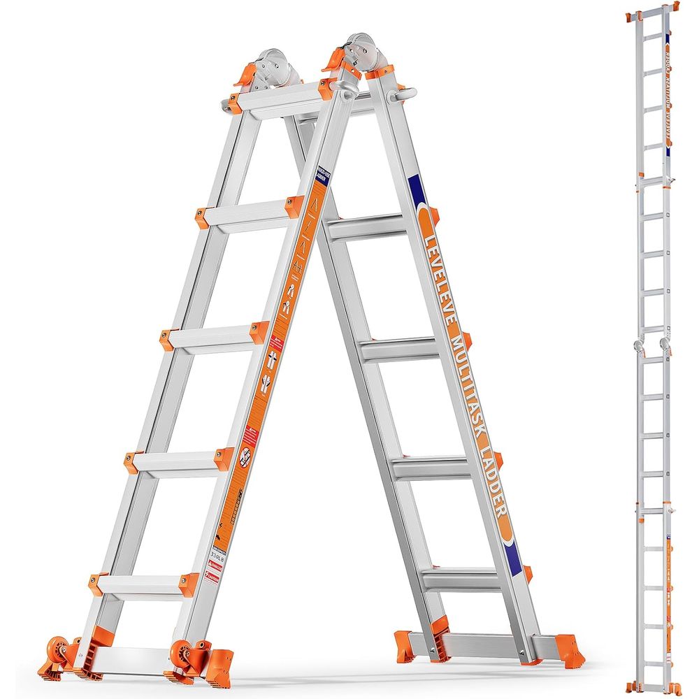 A e 5 Step Ladder, 17T Extensi - огляд і ціна Home Security Bars