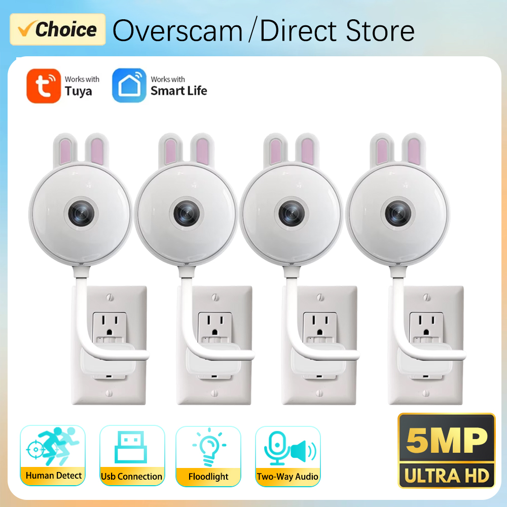 5MP Tuya Doodle WiFi USB Flood - огляд і ціна Home Security Flood Lights