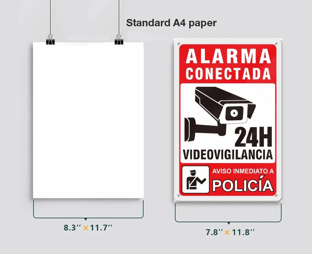 Aluminum 24-hour Video Surveil - огляд і ціна Home Security Bars