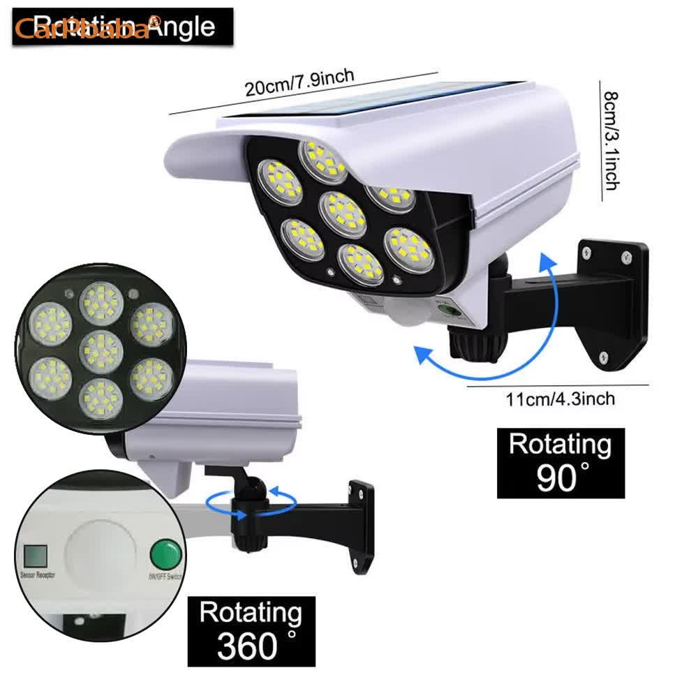 Outdoor Solar Light Motion Sen - огляд і ціна Home Security Flood Lights