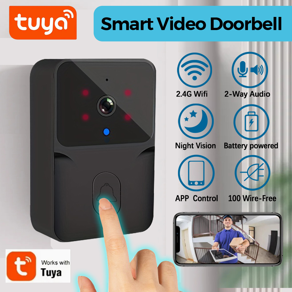 Tuya Wireless Smart Video Door - огляд і ціна Home Security No Wifi Needed