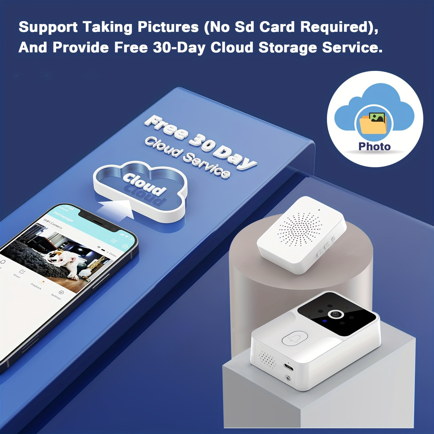 Tuya Wireless Smart Video Door - огляд і ціна Home Security No Wifi Needed